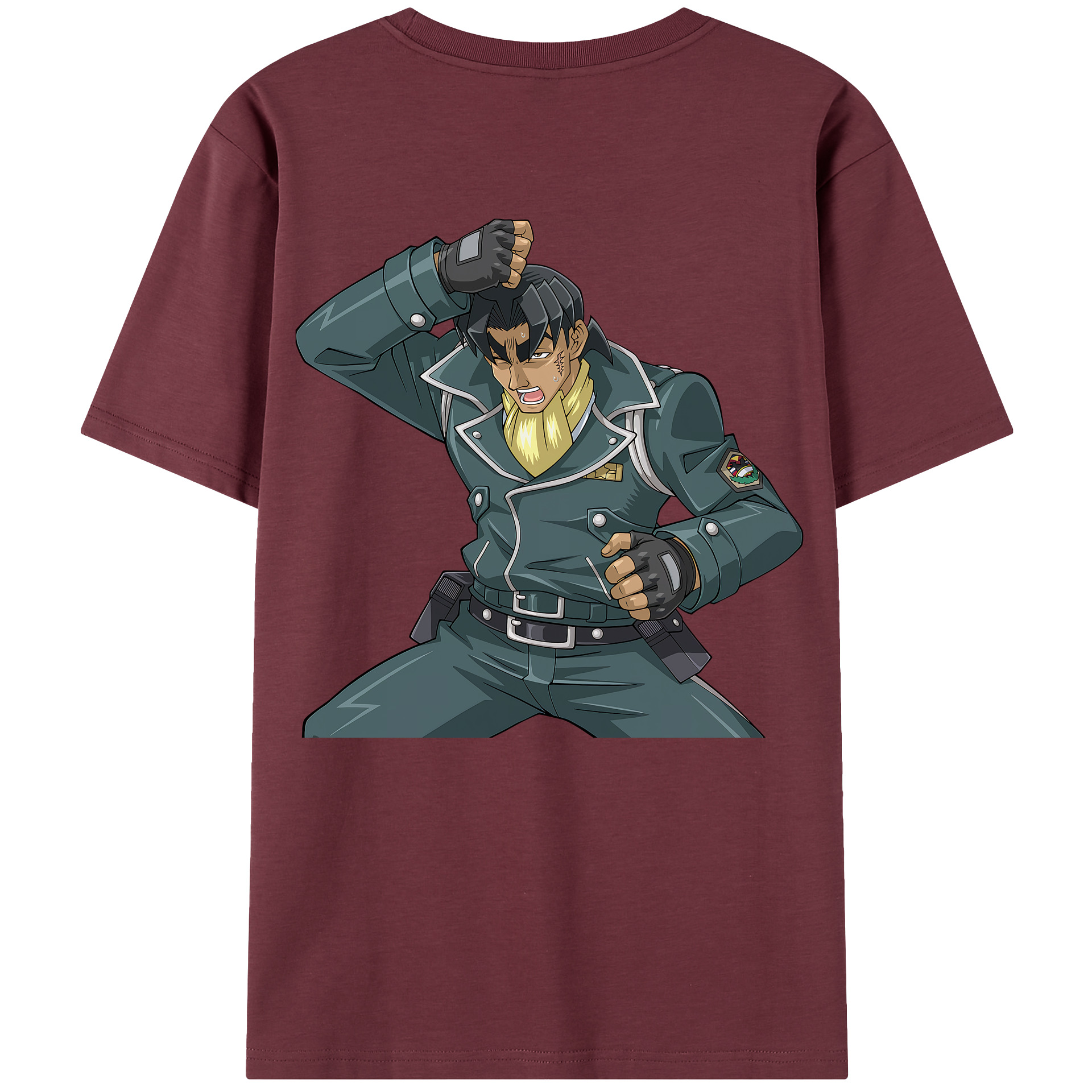 （画像用） 遊☆戯☆王 Yu-Gi-Oh! 綿100％半袖Tシャツ（背面プリント）